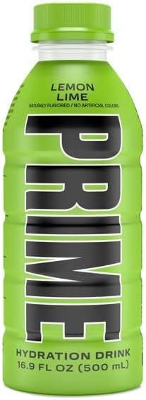 Prime Hydration Sports Drink 5 Pack - Grape, Orange, Blue Raspberry, Tropical Punch, & Lemon Lime(5 Bottles, 16 Fl Oz. Each)