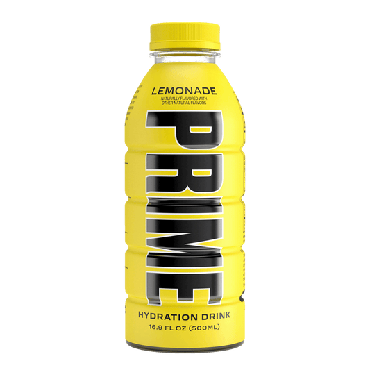 Prime Hydration Sport Drink 5 Pack With The Newest Flavour Lemonade, Strawberry Watermelon, Ice Pop, Blue Raspberry, & Lemon Lime (5 Bottles, 16 Fl Oz. Each)