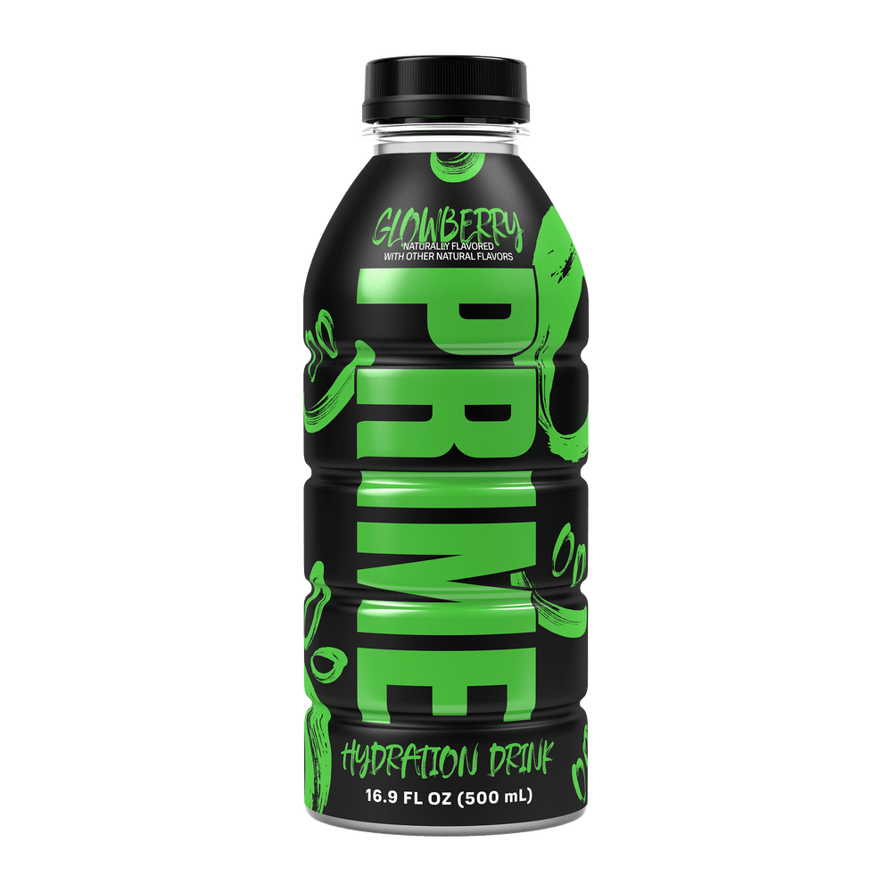 Limited Edition Prime Hydration Sports Drink GlowBerry (16.9 Fl Oz Per Bottle)