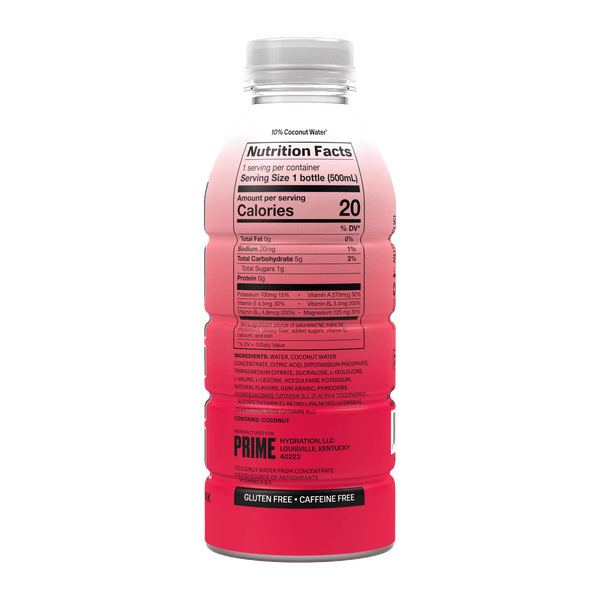 11 Flavours of Prime Hydration Cherry Freeze, Glowberry, Lemonade, Grape, Orange, Meta Moon, Strawberry Watermelon, Ice Pop, Blue Raspberry, Tropical Punch, & Lemon Lime