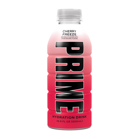 11 Flavours of Prime Hydration Cherry Freeze, Glowberry, Lemonade, Grape, Orange, Meta Moon, Strawberry Watermelon, Ice Pop, Blue Raspberry, Tropical Punch, & Lemon Lime