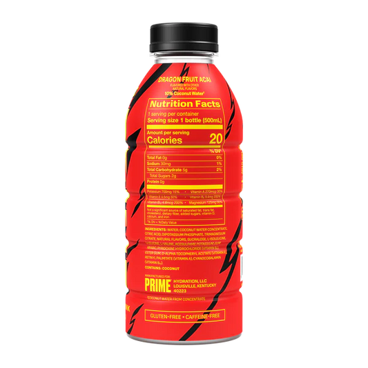 USA - Limited Edition IShowSpeed Dragon Fruit Acai Prime Hydration