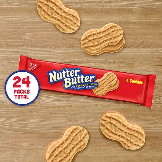 Nutter Butter Peanut Butter Sandwich Cookies (24 pk)