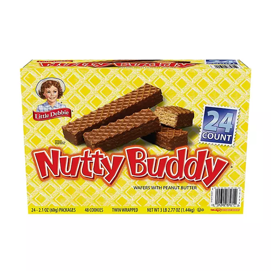 Little Debbie Nutty Buddy Bars (48 Individual Bars)
