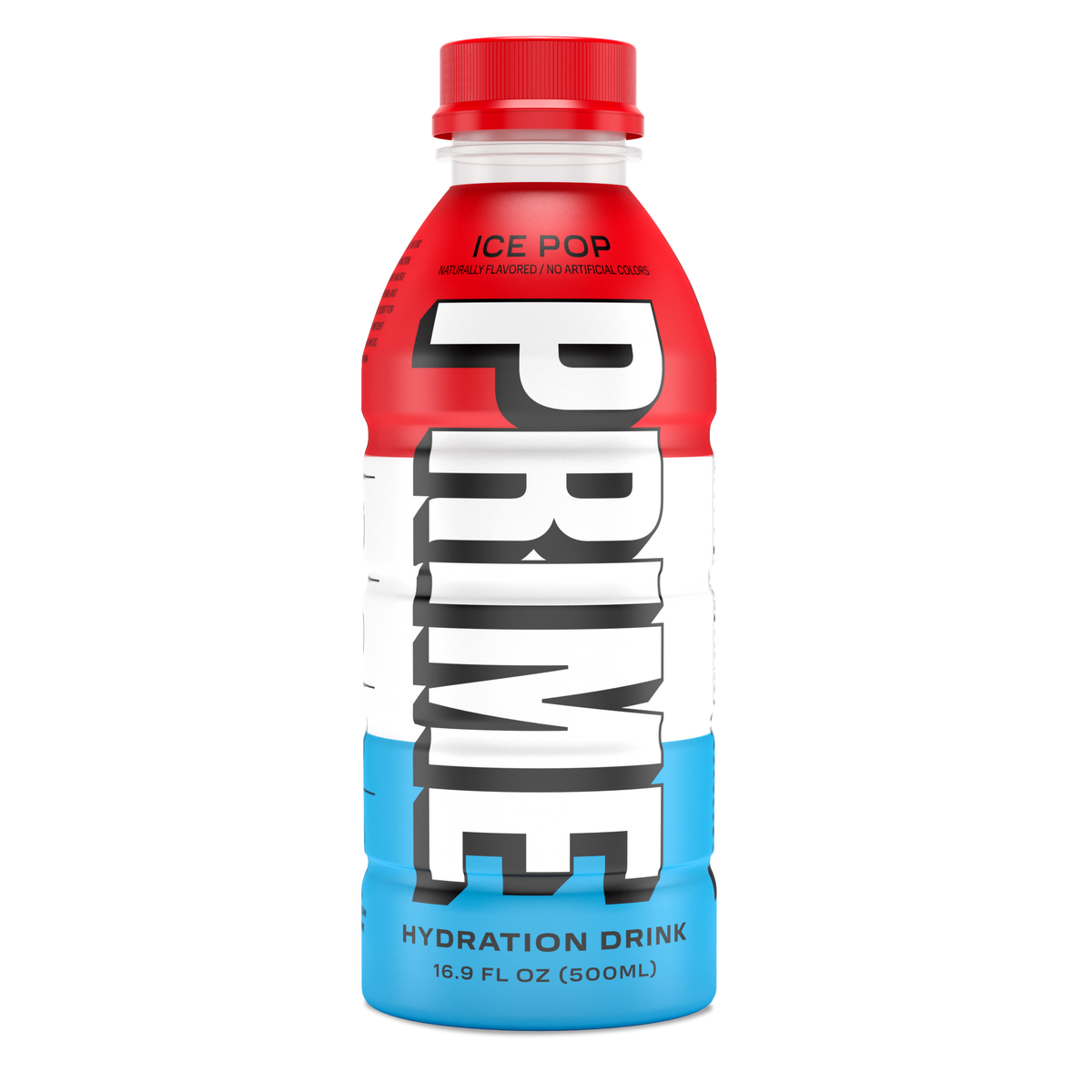 Prime Hydration Sport Drink 5 Pack With The Newest Flavour Lemonade, Strawberry Watermelon, Ice Pop, Blue Raspberry, & Lemon Lime (5 Bottles, 16 Fl Oz. Each)