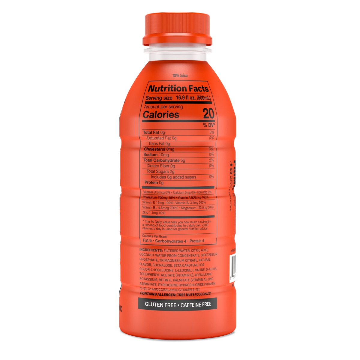 Limited Prime Hydration Orange