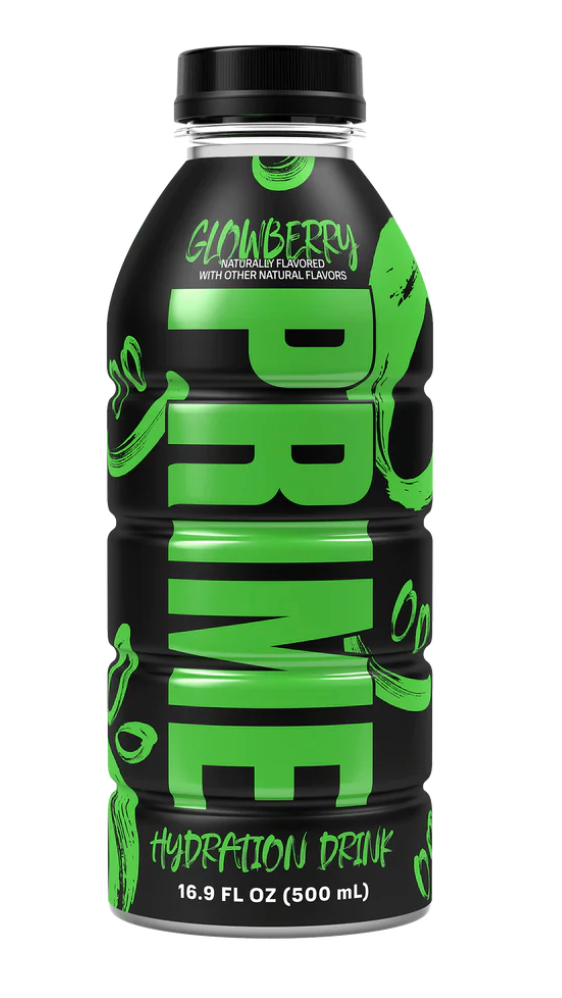 10 Flavours of Prime Hydration Glowberry, Lemonade, Strawberry Watermelon, Meta Moon, Ice Pop, Tropical Punch, Blue Raspberry, Lemon Lime, Grape, & Orange