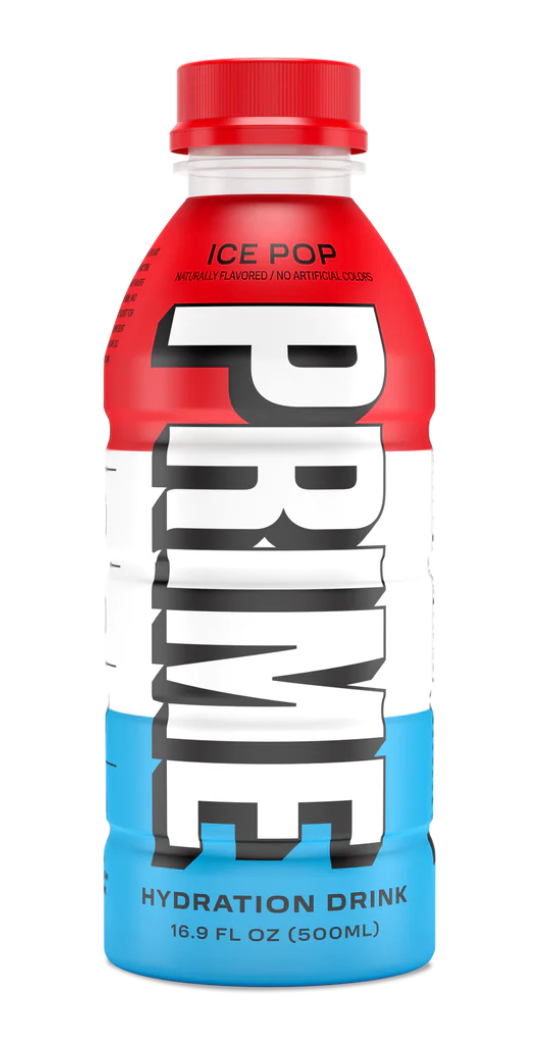 10 Flavours of Prime Hydration Glowberry, Lemonade, Strawberry Watermelon, Meta Moon, Ice Pop, Tropical Punch, Blue Raspberry, Lemon Lime, Grape, & Orange