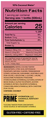 13 Pack!!! - Prime Hydration UFC 300, Strawberry Banana, Cherry Freeze, Grape, Glowberry, Lemonade, Strawberry Watermelon, Meta Moon, Ice Pop, Orange, Tropical Punch, Blue Raspberry & Lemon Lime