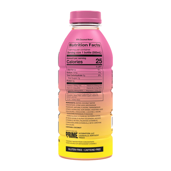 12 Pack of the Best Flavours!!! - Prime Hydration Strawberry Banana, Cherry Freeze, Grape, Glowberry, Lemonade, Strawberry Watermelon, Meta Moon, Ice Pop, Orange, Tropical Punch, Blue Raspberry & Lemon Lime