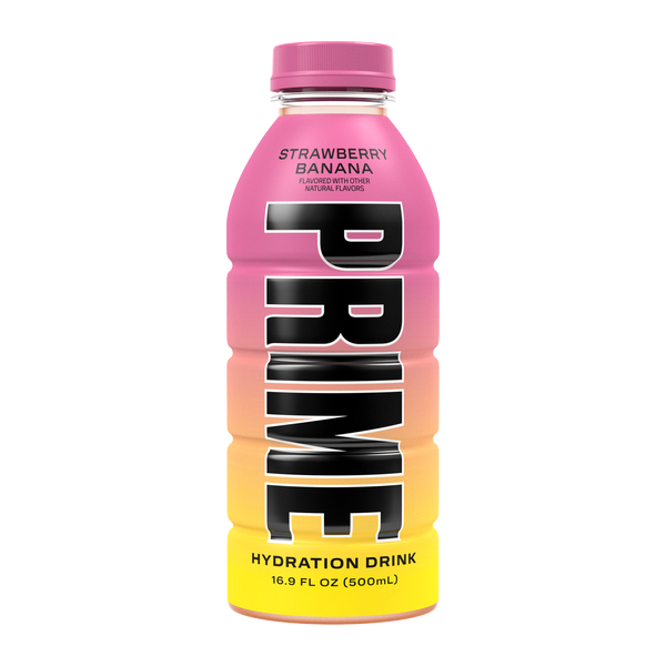 12 Pack of the Best Flavours!!! - Prime Hydration Strawberry Banana, Cherry Freeze, Grape, Glowberry, Lemonade, Strawberry Watermelon, Meta Moon, Ice Pop, Orange, Tropical Punch, Blue Raspberry & Lemon Lime