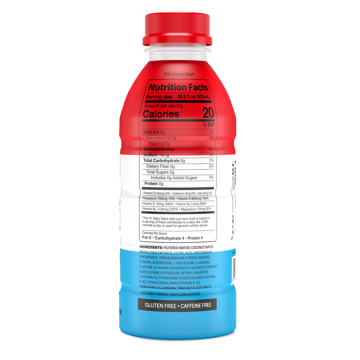 Prime Hydration Sports Drink Ice Pop (12 Drinks, 16 Fl Oz. Each)