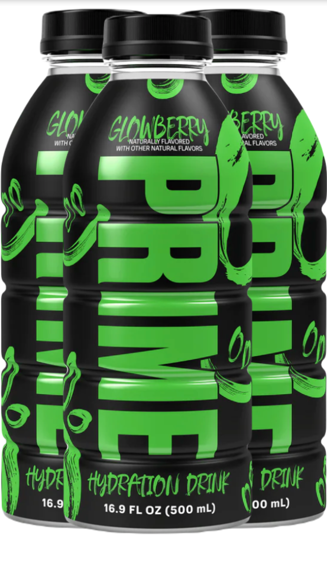 Limited Edition Prime Hydration Sports Drink GlowBerry (16.9 Fl Oz Per Bottle)