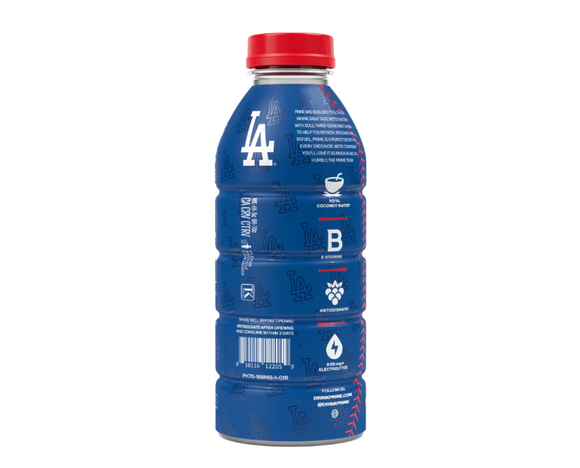 USA - Rare Blue LA Dodgers Prime Hydration