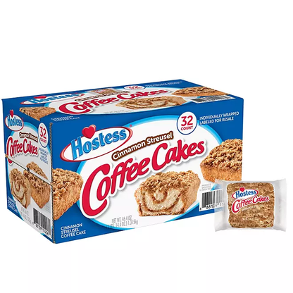 Hostess Cinnamon Streusel Coffee Cakes (32pk)