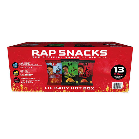 Rap Snacks Hot Box Variety Pack Chips (13 ct)