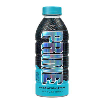 USA - Limited Edition Prime Hydration X Strawberry Lemonade Blue Holographic Bottle