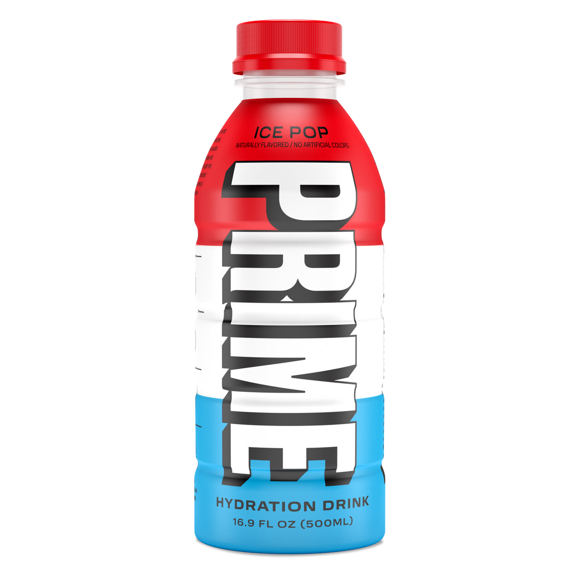  Prime Hydration Drink Blue Raspberry, 16.9oz Bottles