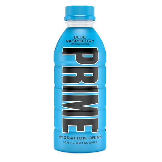 Prime Hydration Sports Drink Blue Raspberry (12 Drinks, 16 Fl Oz. Each)