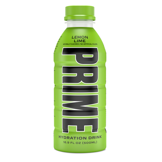 Prime Hydration Sports Drink Lemon Lime (12 Drinks, 16 Fl Oz. Each)