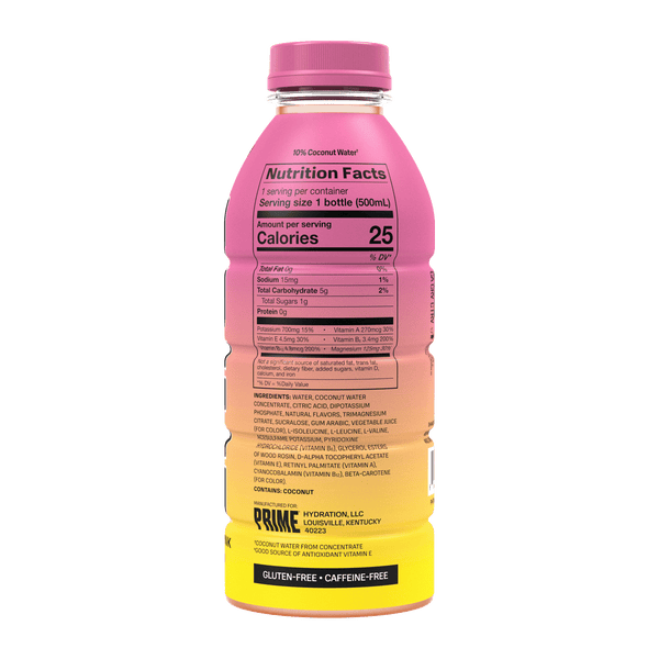 Rare Limited Edition Prime Hydration Strawberry Banana & UFC 300 (2 Bottles)